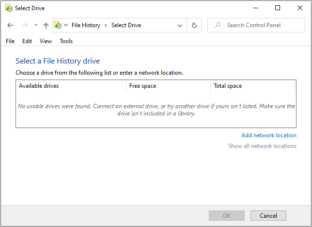 choose Add network location