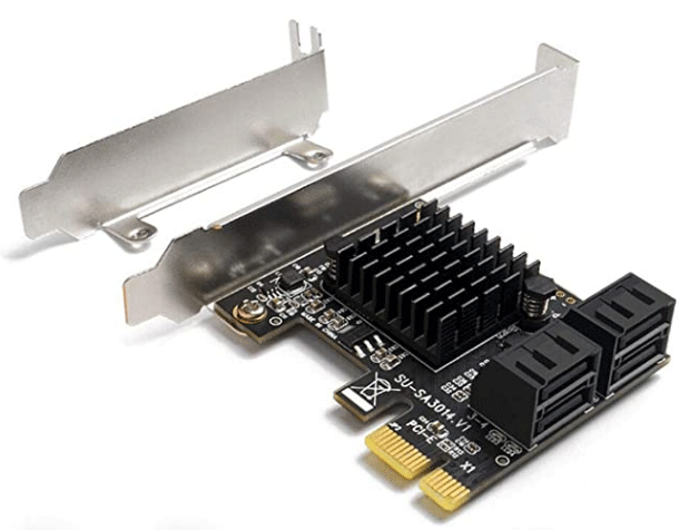 PCIe to SATA adapter