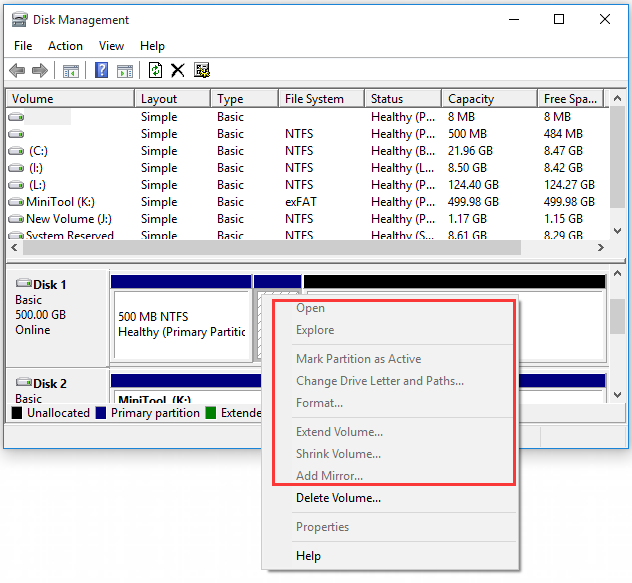 cant read Linux partition Windows 10