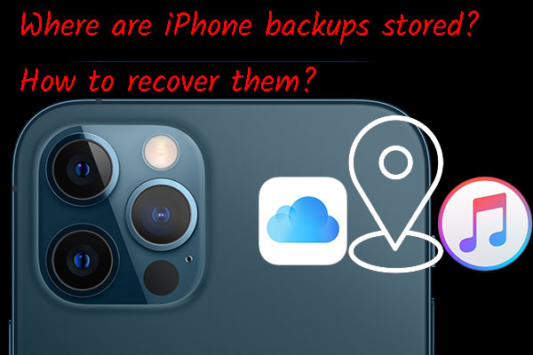 iPhone backup location