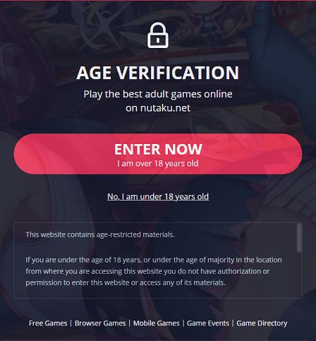 Free Adult Games Scam