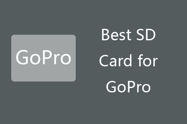 6 Best SD Cards for GoPro Hero 9/8/7 Black Cameras in 2022