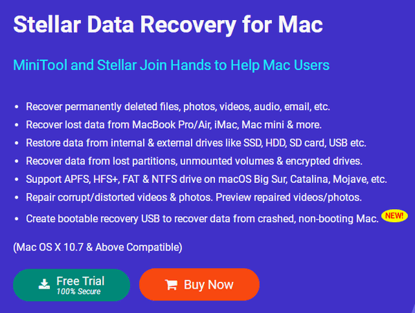 Stellar Data Recovery for Mac