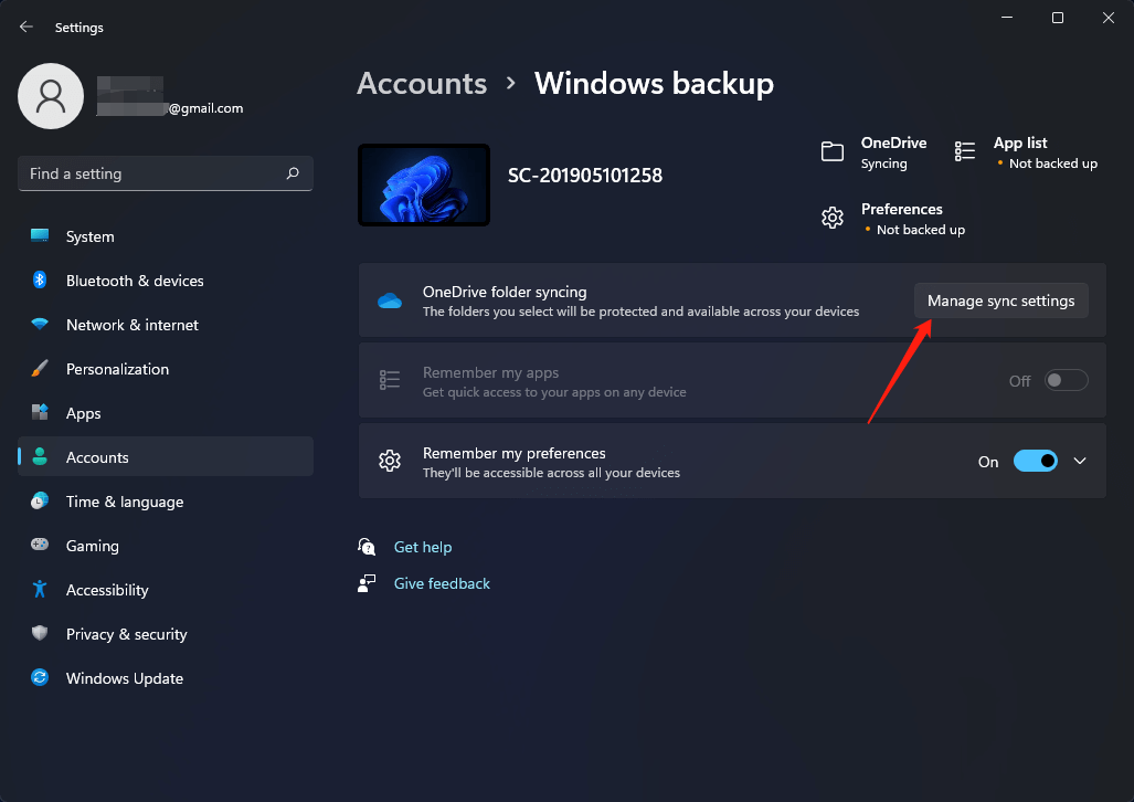 Microsoft Onedrive - Windows 11 feature