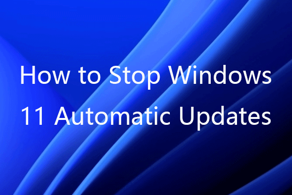 how to stop windows 11 update thumbnail