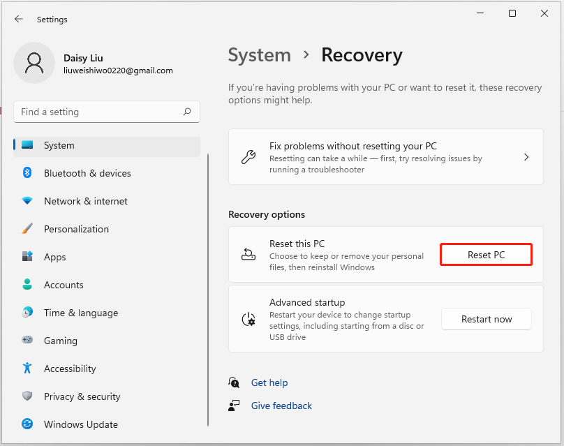cloud download or local reinstall windows 11