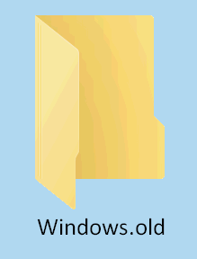 Windows.old folder