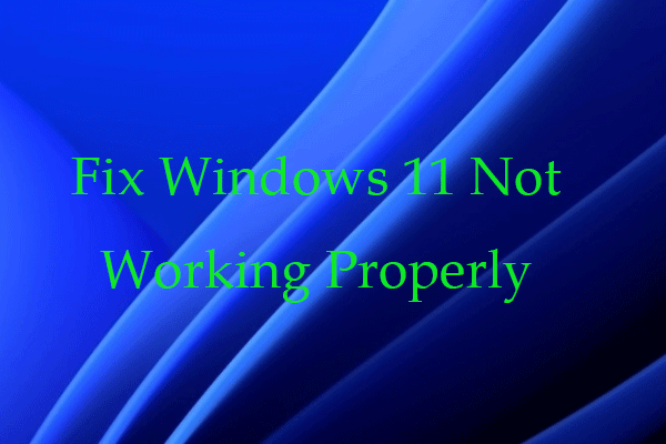 fix windows 11 not working properly thumbnail