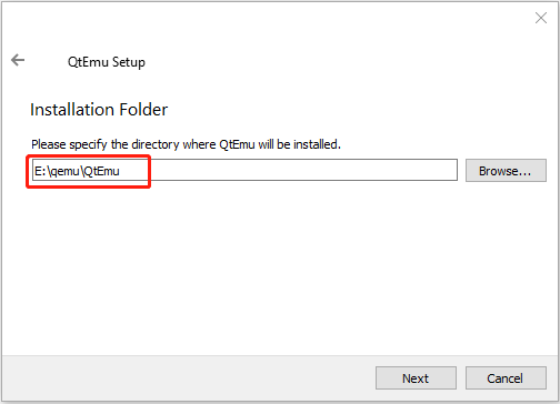 install QtEmu