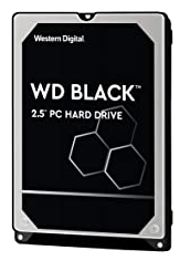 WD Black 2.5 inch PC hard drive