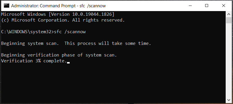 Windows 10 sfc scan