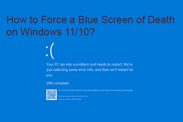 Slapper af Luftpost lindre What Is Windows 11 Blue Screen? How To Fix BSOD Error On Your PC