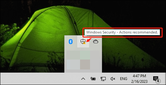 actions recommended