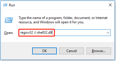 type the correct command