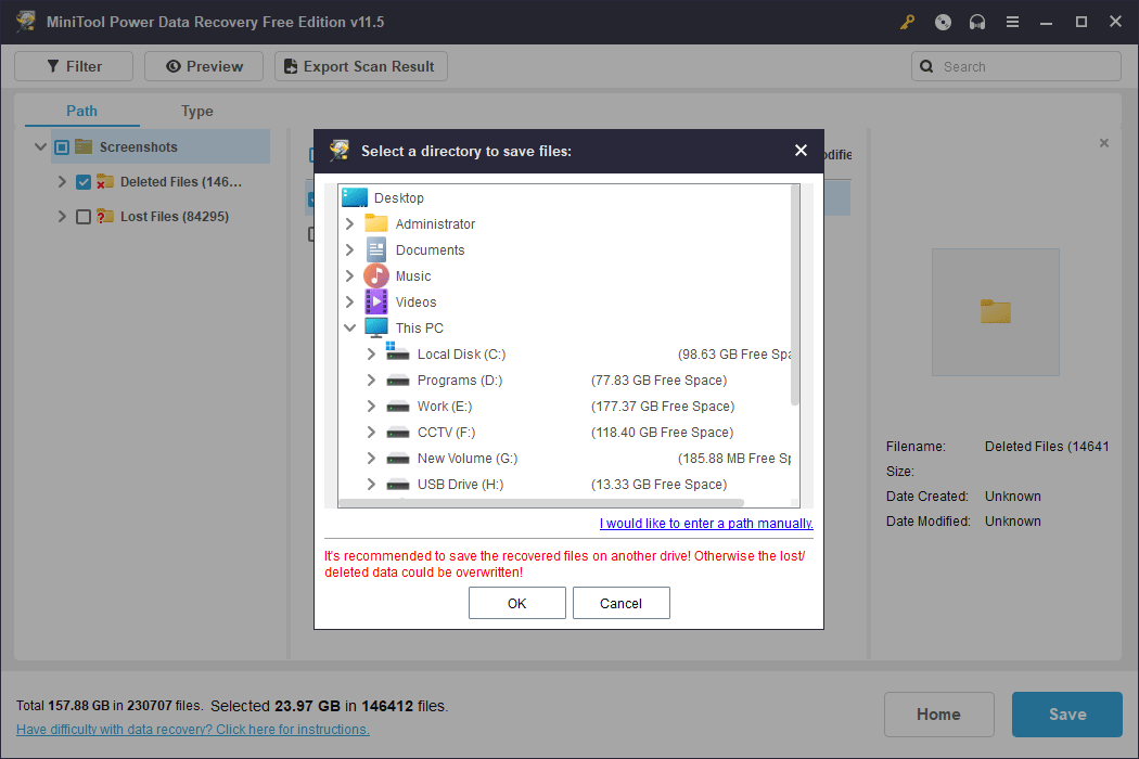 Screenshots File Missing How to Recover Lost or Deleted Screenshots in Windows? - MiniTool