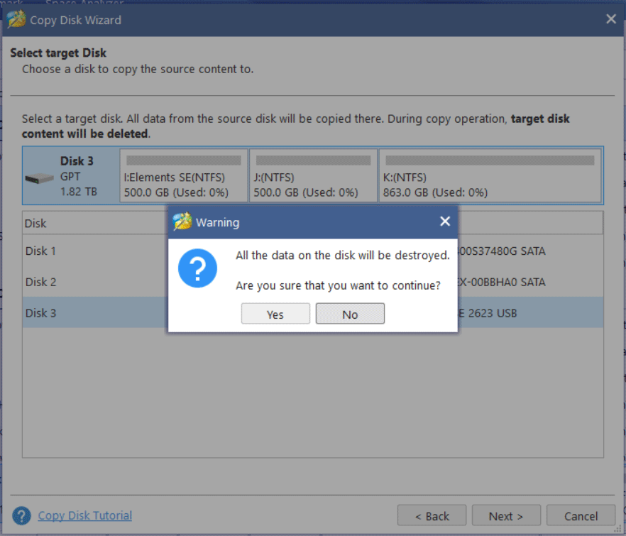 windows 7 ghost image choose a target disk for cloning