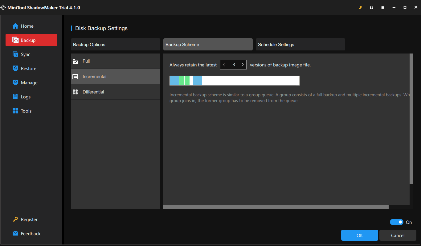 windows 7 ghost image backup scheme