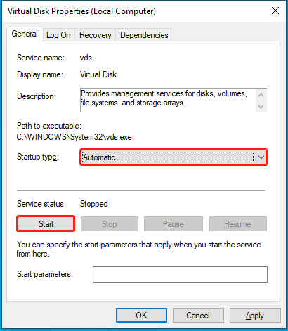 drive letter assignment win 10 Set Startup type to Automatic and start the service