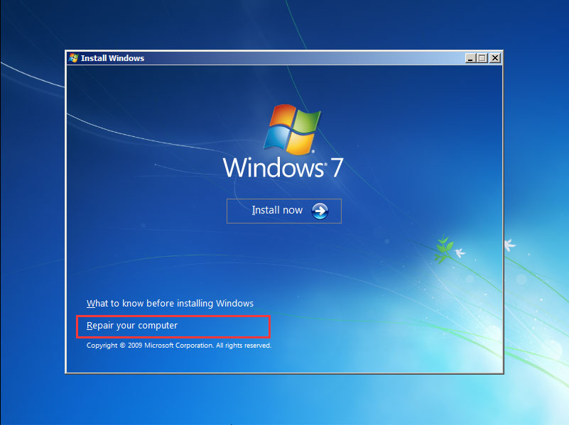 Cómo solucionar: Windows 7 atascado en la pantalla de carga