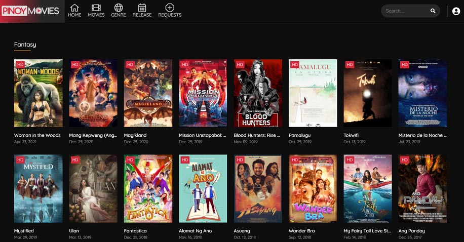 website para ver peliculas