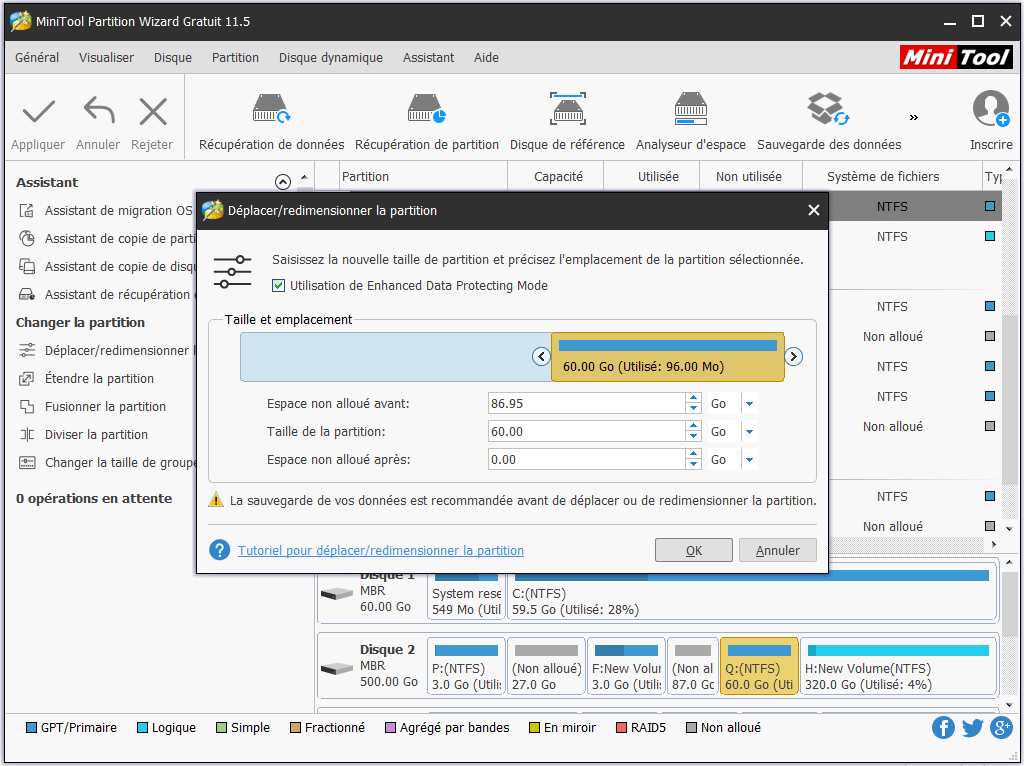 Comment redimensionner gratuitement la partition Bootcamp sans