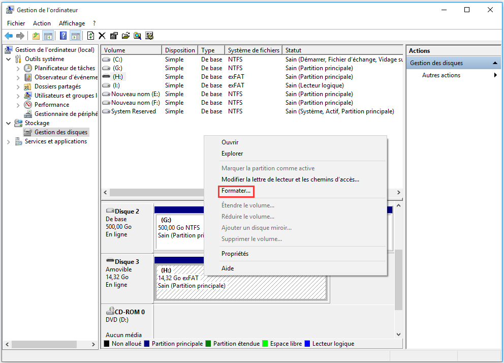 3 Correctifs Rapides Pour Changer Un Systeme De Fichiers Exfat Vers Fat32 Sous Windows 10