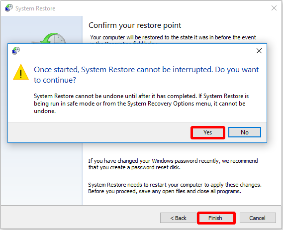 Réinitialisation de tout ordinateur Windows 10 à l'aide de l'Invite de