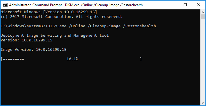 DISM répare les fichiers Windows corrompus