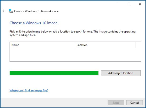rechercher un fichier ISO Windows 10