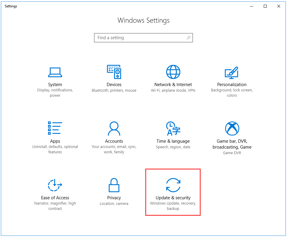 How can I open Windows Update?