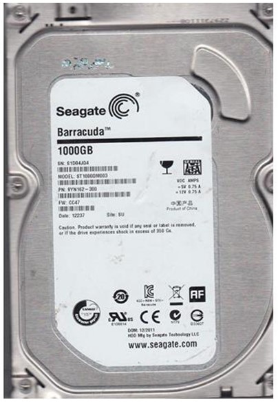 Seagate st1000dm003 1ch162 1TB internal hard drive