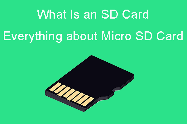 what is a micro SD card