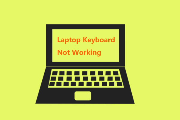 laptop keyboard not working