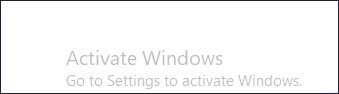 activate Windows