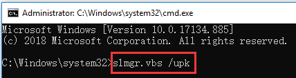 windows 10 activation cmd script