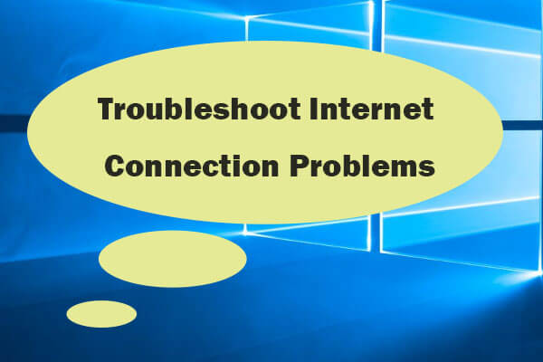 troubleshoot internet connection problems thumbnail