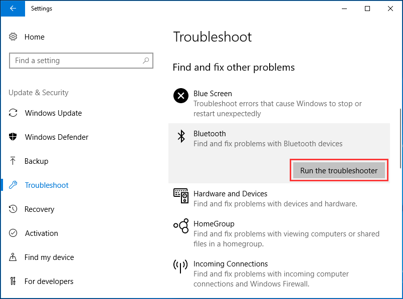 Is Bluetooth Icon Missing From Windows 10 Show It