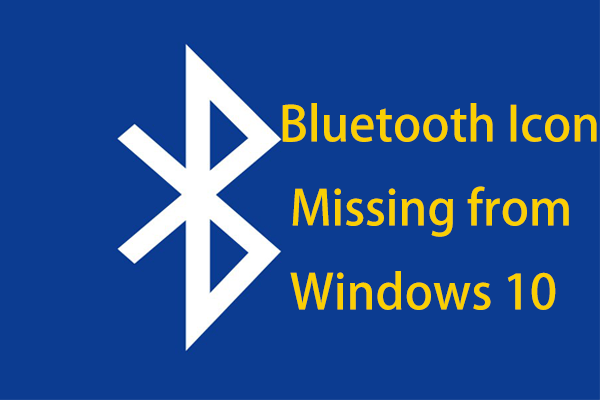 bluetooth icon missing thumbnail