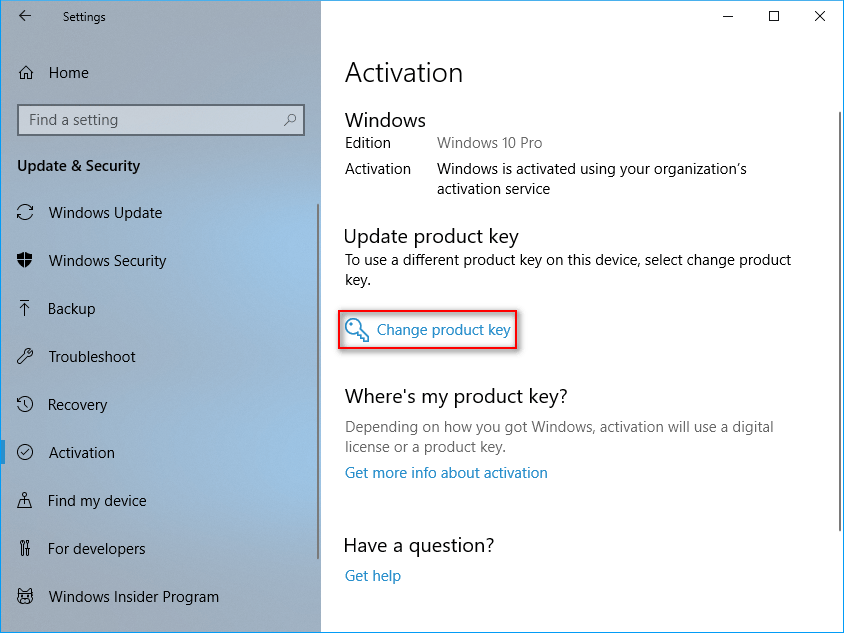 How To Fix When Change Product Key Does Not Work MiniTool