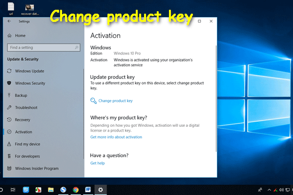 change product key not work thumbnail