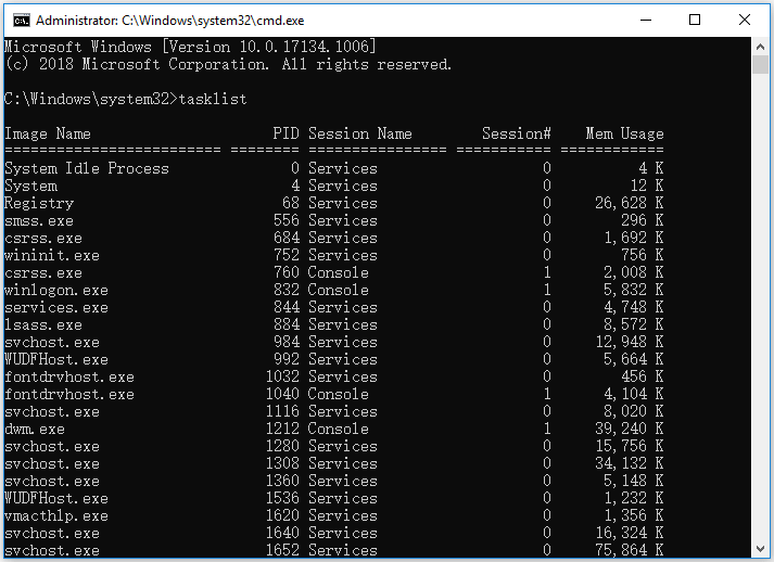 force close a program with Taskkill