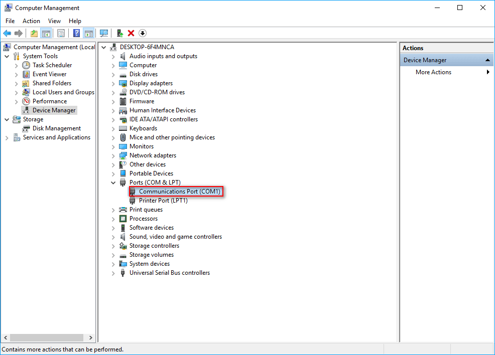 How To Add COM Ports Missing In Device Manager [MiniTool Tips]