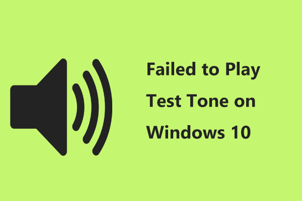 failed to play test tone thumbnail
