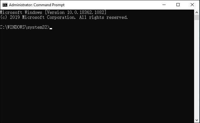 Administrator: Command Prompt