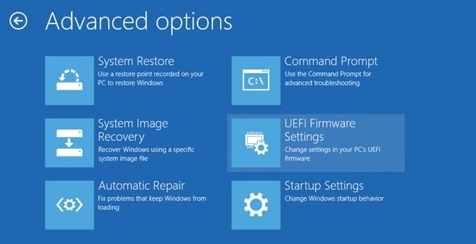 factory reset pc from bios