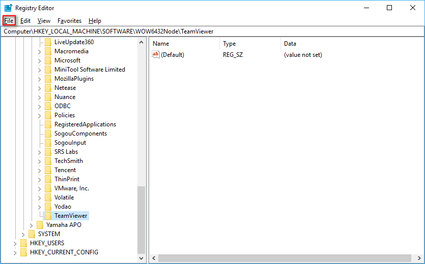 teamviewer assignment options not working