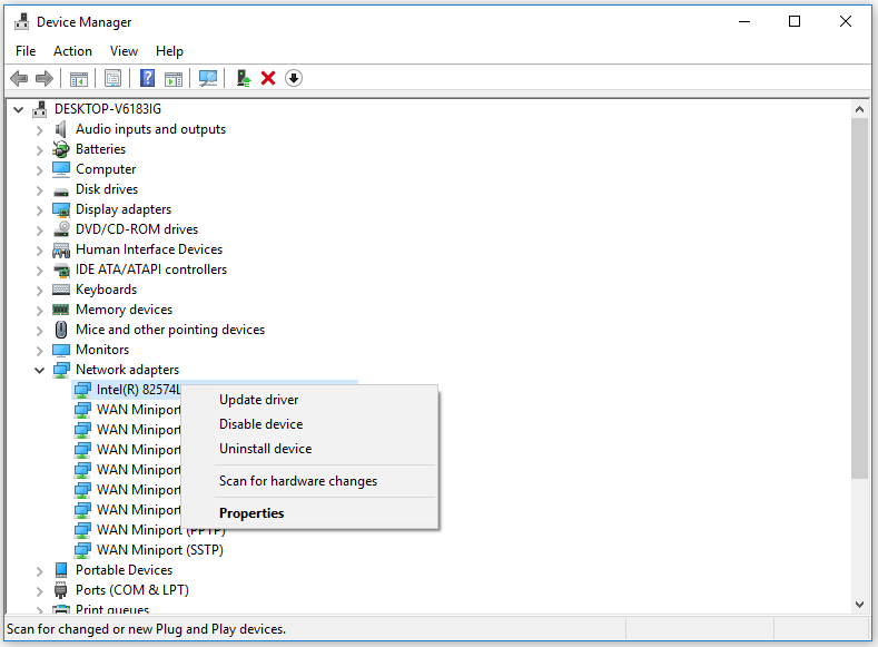 realtek network driver windows 10 keeps disconnecting