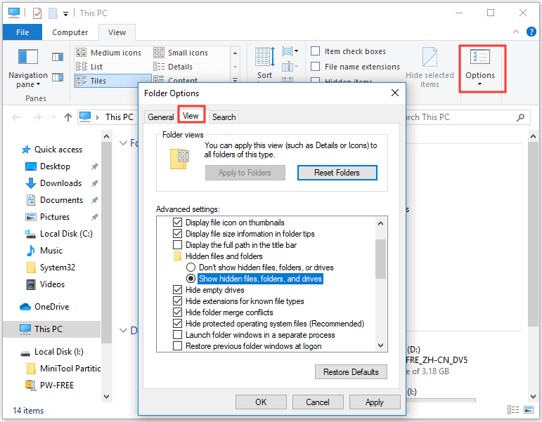 How To Unlock Hidden Files In Windows 10 UnBrick ID