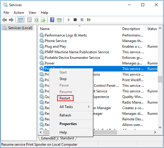 Print Spooler Keeps Stopping? Here Are Available Methods! MiniTool