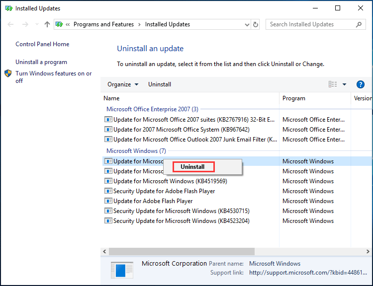 Update minitool. Windows update MINITOOL.
